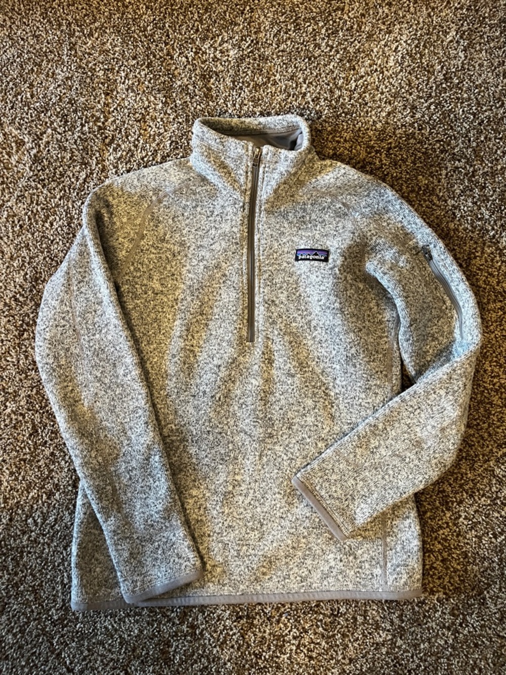 Patagonia Women’s Quarter-Zip Better Sweater - Birch White